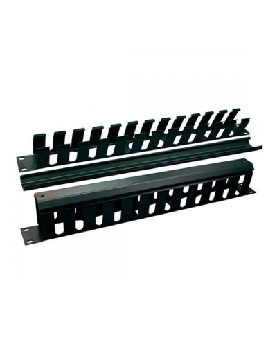 Органайзер кабельный 19 c крышкой на 24 порта, 2U TWT TWT-ORG/CV24-2U в Иваново Кабельные органайзеры Pintop.ru