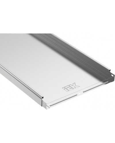 ESCA Лоток неперфорированный 50х400х3000-1,2 IEK (CLN10-050-400-120-3) в Иваново Аксессуары для лотков Pintop.ru