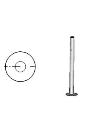 Стойка ограждения с отверстием под фиксатор односторонняя справа Oxgard Стойка ограждения односторонняя с отверстием под фиксатор справа (ВЗР 1996.09.22) в Иваново Ограждения Pintop.ru