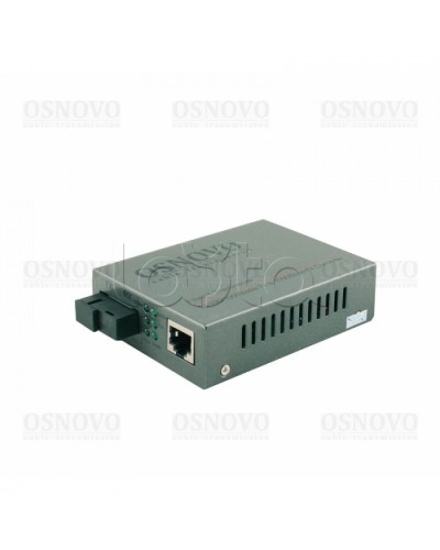 Медиаконвертер Gigabit Ethernet OSNOVO OMC-1000-11S5b в Иваново Медиаконвертеры Pintop.ru