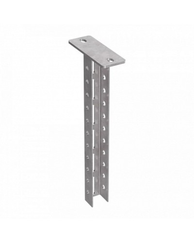 Стойка потолочная для средних нагрузок 35х30х400 пятка 120х44 Промрукав (PR08.5089) в Иваново Аксессуары для лотков Pintop.ru