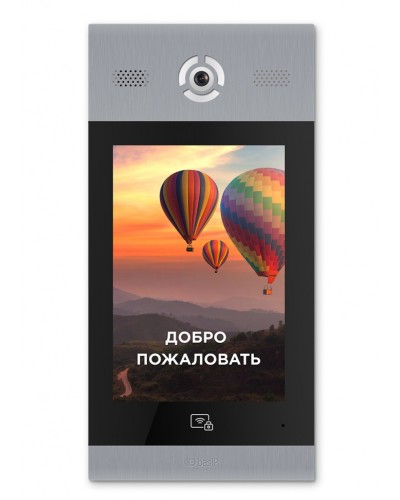 Видеопанель вызывная BAS-IP AA-14FB SILVER в Иваново Вызывные видеопанели малоабонентные Pintop.ru