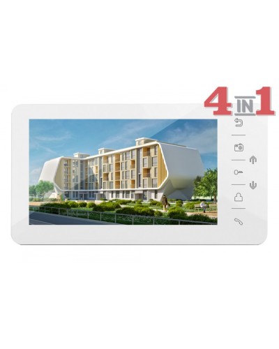 Монитор цветного видеодомофона Tantos Prime HD (White) VZ в Иваново Абонентские видеоустройства Pintop.ru