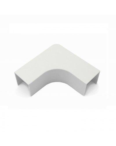 RML20х12,5 Угол 20х12,5мм плоский плавный ст. TIA (10шт) 1кор.=3600шт. Экопласт в Иваново Аксессуары для кабель-канала Pintop.ru