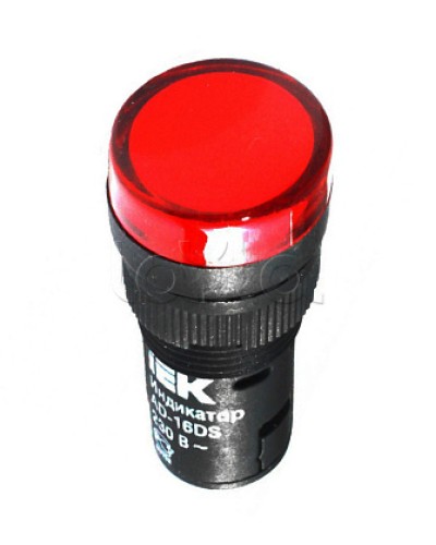 Лампа AD16DS LED матрица d16мм красный 230В AC IEK (BLS10-ADDS-230-K04-16) в Иваново Источники света(Лампы) Pintop.ru