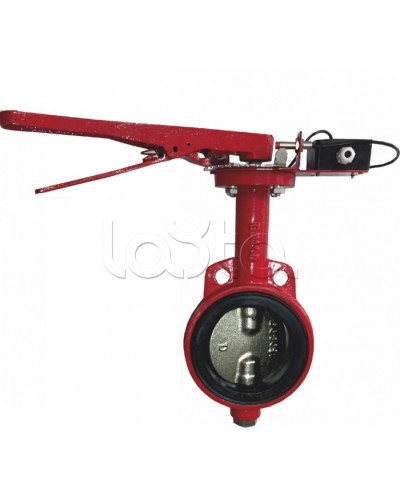 Затвордисковый с ручным приводом с контролем положения УКПЗА Спецавтоматика 3т 125/1,6(Р)-Ф.У3.1-АМК-125v3 в Иваново Затворы дисковые Pintop.ru