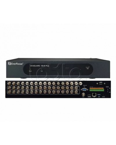 Видеорегистратор 16-канальный EverFocus VANGUARD II 16x8H Plus в Иваново Видеорегистраторы гибридные Pintop.ru