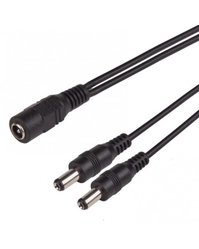 Разветвитель питания на 2 разъема 2,1*5,5мм REXANT (14-0320) в Иваново Коннекторы Pintop.ru