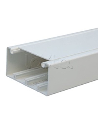 Короб с крышкой 100x55 (Крышка=80мм), 1шт=2м Экопласт 76002-2 Экопласт 76002-2 в Иваново Кабель-канал Pintop.ru