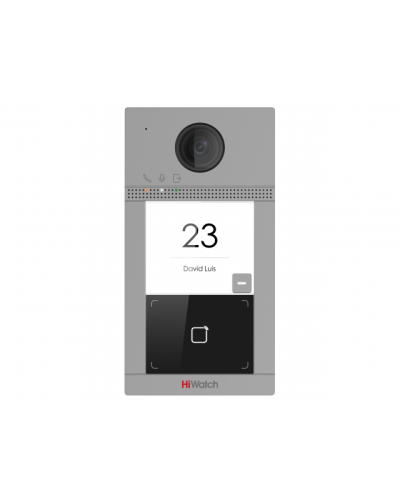 Вызывная панель HiWatch VDP-D4211W(B)/Flush в Иваново Вызывные видеопанели малоабонентные Pintop.ru