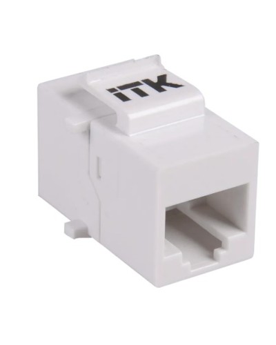 Проходной адаптер кат.5E UTP, RJ45-RJ45, тип Keystone Jack ITK CS7-1C5EU в Иваново Проходные адаптеры RJ-45 и разветвители Pintop.ru