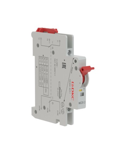 Аварийный и вспомогательный контакт YON MD63-МССК2 2-пер.конт.(подходит для MD63, MD63P, MDV) DKC (MD63-MCCK2) в Иваново Электротехническое оборудование Pintop.ru