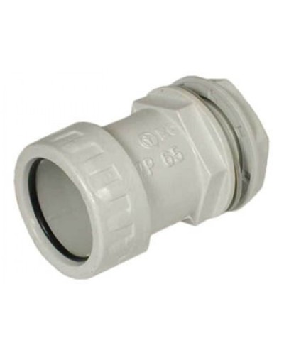 Муфта «труба-коробка» D25 мм , без галогена Экопласт 42725HF в Иваново Аксессуары для труб (ОКЛ) Экопласт Pintop.ru