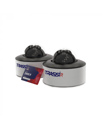 Комплект облачного видеонаблюдения TRASSIR W2D5Street в Иваново IP-камеры Pintop.ru