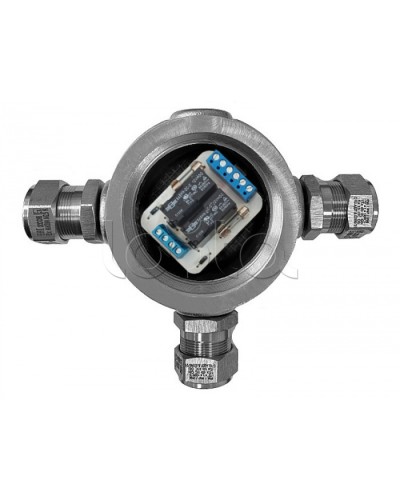 Магнито-Контакт УК-ВК-Ех-12 АЯКС Т, с тремя кабельными вводами Ех МКВМ 20 в Иваново Комутационные взрывозащищенные коробки Pintop.ru