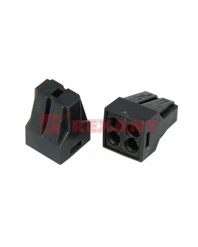 Электромонтажные экспресс-клеммы 773-304 (4*2.5мм² с пастой) (100шт/уп) REXANT 07-3040 в Иваново Клеммные колодки Pintop.ru