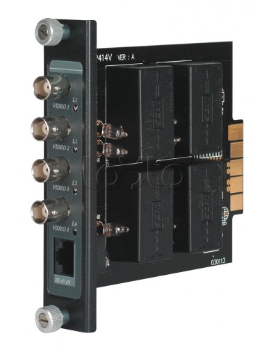 Приемник пассивный 4-х видеосигналов по витой паре, до 600 м SC&T TRP414VH в Иваново Видеоусилители, Модуляторы, Делители Pintop.ru