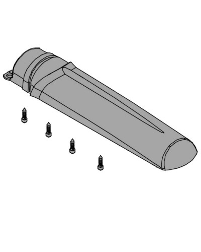 Крышка кожуха винта АХ302304, АХ3024, АХ402306, АХ412306 Came 119RID308 в Иваново Запчасти для шлагбаумов и автоматики Pintop.ru