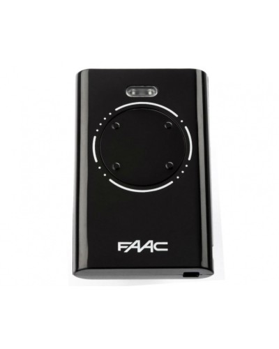 Брелок-передатчик 4-канальный Faac 7870101 (черный) в Иваново Устройства радиоуправления для шлагбаумов и автоматики Pintop.ru