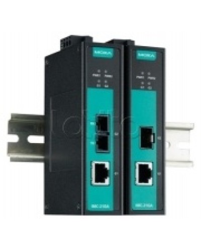 Медиаконвертер Gigabit Ethernet 10/100/1000BaseTX в 100/1000Base (SC) Moxa IMC-21GA-LX-SC в Иваново Медиаконвертеры Pintop.ru
