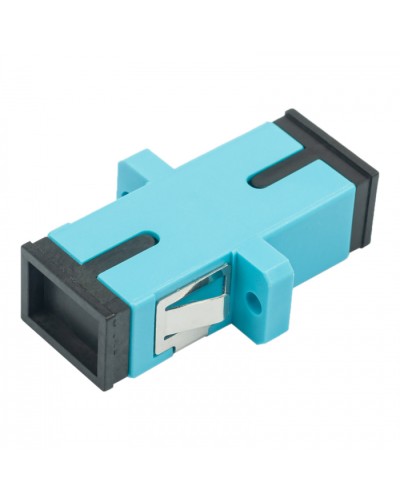 Адаптер оптический проходной SC-SC, OM3, симплекс (simplex), бирюзовый Datarex DR-540023 в Иваново Коммутационные изделия Pintop.ru