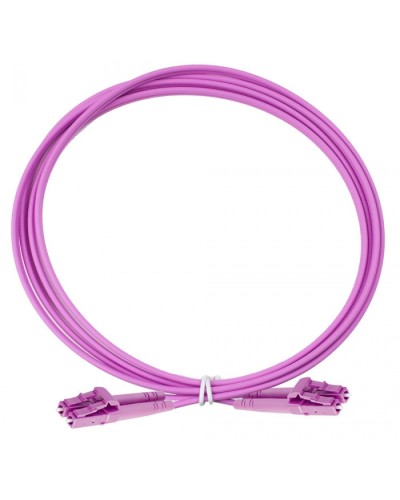 Оптический коммутационный шнур дуплексный, 2х50/125, OM4, LC-LC, 1 м Eurolan (41F-40-LC-LC-01) в Иваново Патч-корды и пигтейлы Pintop.ru