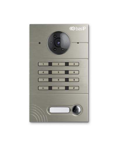 Панель вызывная BAS-IP AV-01KD GREY в Иваново Вызывные видеопанели малоабонентные Pintop.ru