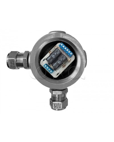 Магнито-Контакт УК-ВК-Ех-12 АЯКС У, с двумя кабельными вводами Ех МКВМ 20 в Иваново Комутационные взрывозащищенные коробки Pintop.ru