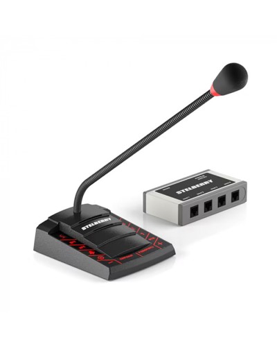 Пульт громкого оповещения STELBERRY F-740 в Иваново Микрофонные консоли и микрофоны Pintop.ru