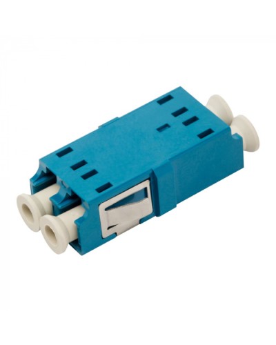Адаптер оптический LC, SM, корпус SC без фланцев, дуплексный LANMASTER (LAN-2LCS/NF-AM-SM) в Иваново Проходные адаптеры и розетки оптические Pintop.ru