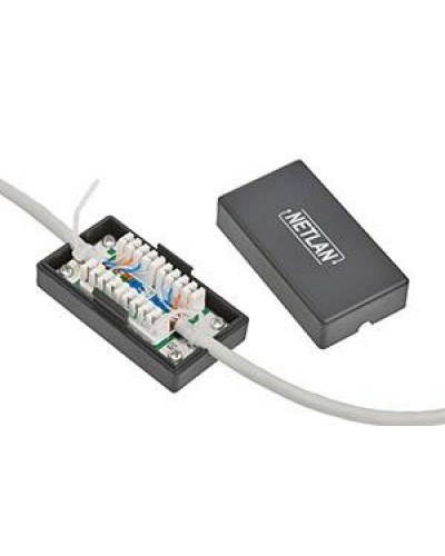Соединитель кабельный типа IDC-IDC (KRONE) кат.5е (10 шт/уп) NETLAN EC-UCB-IDC-UD2-BK-10 в Иваново Коннекторы Pintop.ru