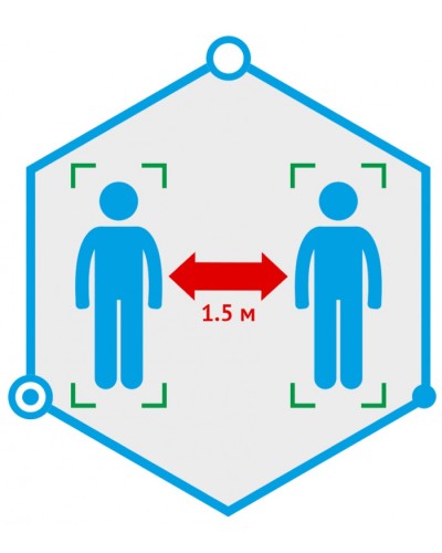 ПО TRASSIR Social Distance Detector в Иваново Системы видеонаблюдения Pintop.ru
