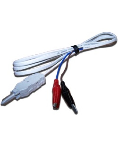 Шнур тестовый для плинтов, 2-х полюсный LSA/Крокодил TWT-LSA-P2-CR2-1.5m в Иваново Коммутационные изделия Pintop.ru