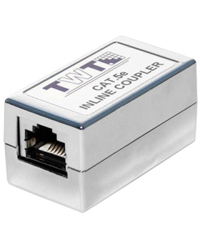 Соединитель 2-х портов RJ-45, экранированный, категории 5е TWT TWT-CP45STP5E в Иваново Проходные адаптеры Pintop.ru