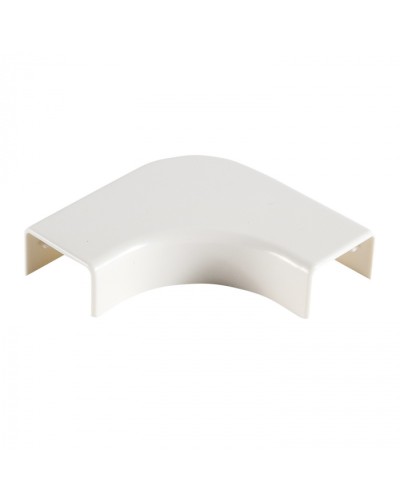 RML20/10 Угол 20х10мм плоский плавный ст.TIA (5шт) 1кор.=1000шт. Экопласт в Иваново Аксессуары для кабель-канала Pintop.ru