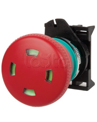 Кнопка аварийная грибовидная типа тяни-толкай с индикацией O 40 DKC ABHT1P4S в Иваново Аксессуары для стоек и шкафов Pintop.ru