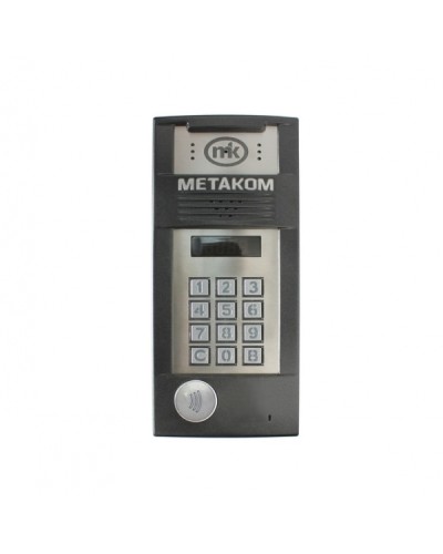 Многоабонентый антивандальный блок вызова со встроенной гибридной видеокамерой Метаком MК2018-RFiVH в Иваново Блоки вызова многоабонентные Pintop.ru