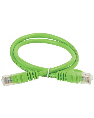 ITK Коммутационный шнур (патч-корд), кат.5Е UTP, 2м, зеленый (PC02-C5EU-2M) в Иваново Патч-корды и пигтейлы Pintop.ru