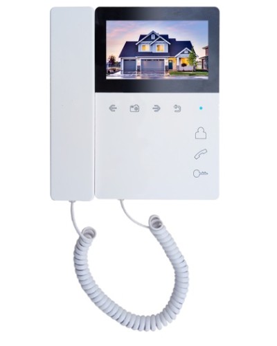 Монитор цветного видеодомофона Tantos Elly с трубкой VZ в Иваново Абонентские видеоустройства Pintop.ru