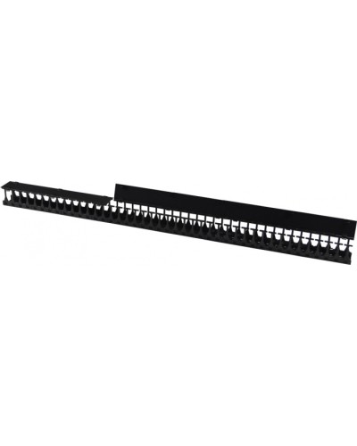 Органайзер 48U глубиной 179 мм, для шкафов LANMASTER DCS шириной 800 мм, черный (2 шт) LANMASTER LAN-DC-CB-48Ux8-VO18 в Иваново Кабельные органайзеры Pintop.ru