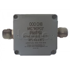 Коробка соединительная Магнито-контакт МКС 2МВ «МОРОЗ» IP66/IP68 цвет серый