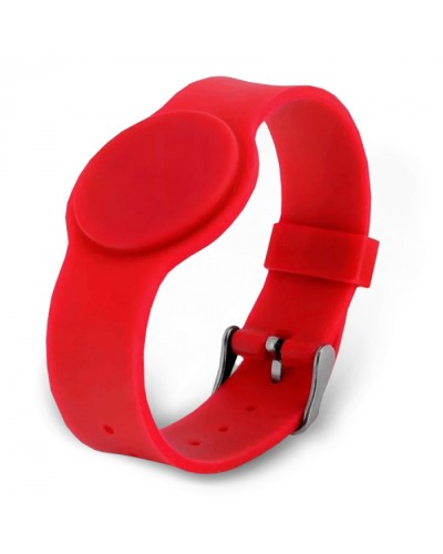 Браслет TS с застёжкой (красный) Tantos EM-Marine в Иваново Оптовые идентификаторы Pintop.ru