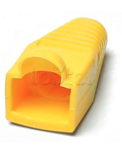 Колпачок изолирующий для разъемов RJ-45 желтый (10шт.) Hyperline BOOT-YL-10 в Иваново Коннекторы Pintop.ru