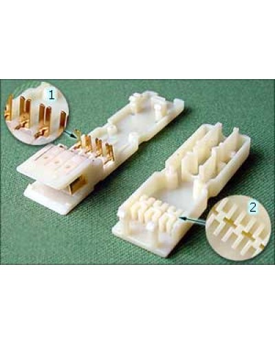 Вилка 2 пары 110 типа LANMASTER LAN-S110P2 в Иваново Коннекторы Pintop.ru