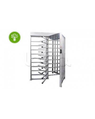 Турникет полноростовой с подогревом 3V RUBEZH STRAZH Model X УХЛ 2.1 WEB MF (T-1000) в Иваново Турникеты Pintop.ru