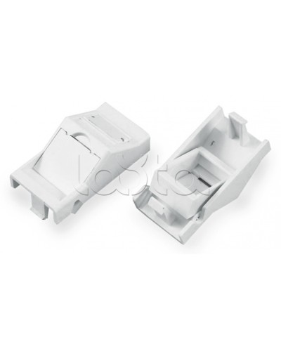 Вставка угловая 45x22.5 для 1 модуля формата Keystone Jack Hyperline SIP2A-1K-M45-22.5 в Иваново Модули Keystone Pintop.ru