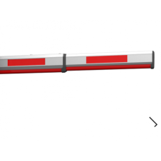 Стрела телескопическая прямая для шлагбаума серии DS-TMG4B, 4м Hikvision DS-TMG001-4(4m)/TMG4B0-A