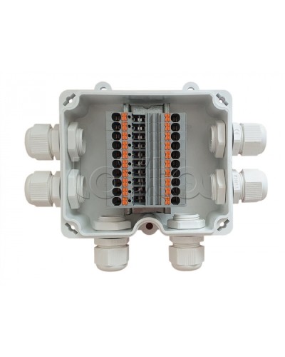 Клеммная коробка Магнито-контакт КСП-10 АЯКС IP66 PUSH-IN в Иваново Распределительные коробки Pintop.ru