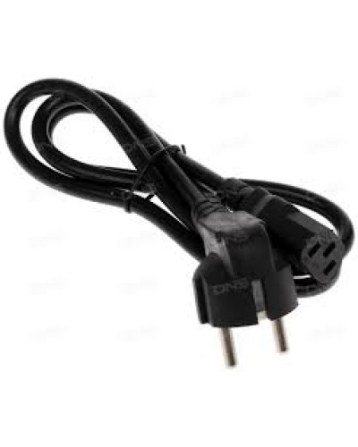 Шнур питания C19-C20, 3х1.5, 220В, 16А, черный, 0.5 метра LANMASTER (LAN-PP19/20-0.5-BK) в Иваново Аксессуары для стоек и шкафов Pintop.ru