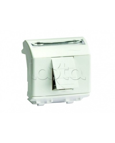 Ком.роз. RJ45 кат.6 экран., 8P8C, Brava, белая, 2мод DKC 76669B в Иваново Крепежные изделия Pintop.ru